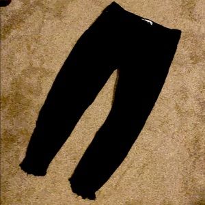 KanCan 13 or 30 Black Distressed Ankle Jeans
